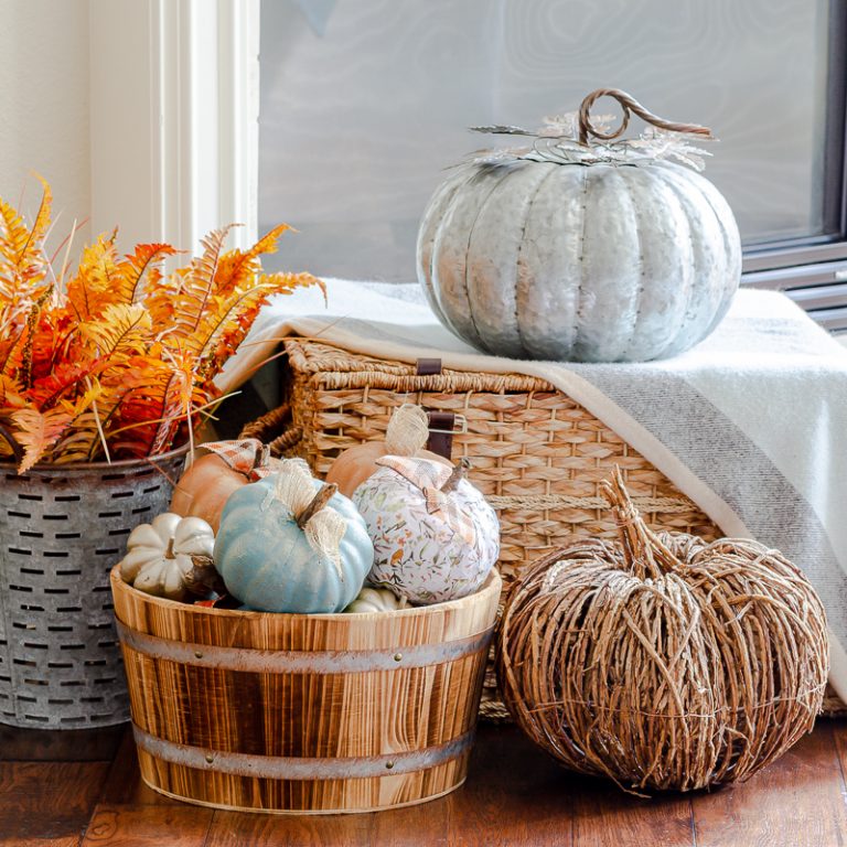 How to Paint Foam Pumpkins with Great Results Every Time