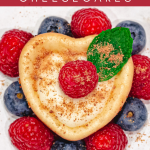 Heart shaped mini cheesecake recipe