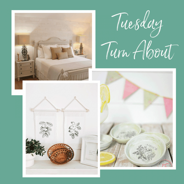 Tuesday Turn About #2: Wall Decor, Summer Crafts and a Room Refresh