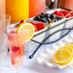 Mimosa bar recipe for cocktail