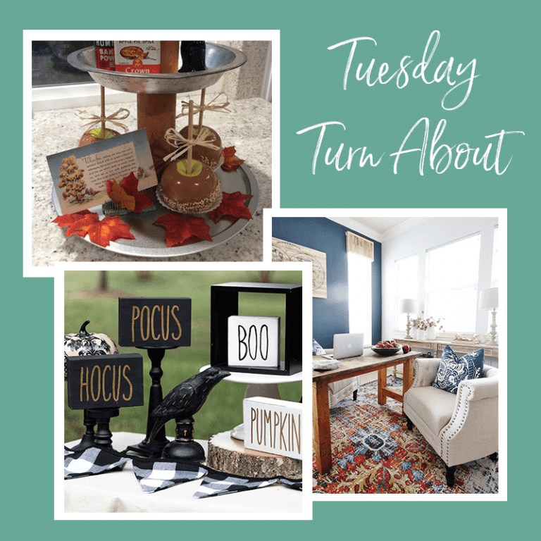 Tuesday Turn About #13: Office Makeover and Fall Crafts