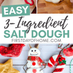 Easy salt dough ornaments