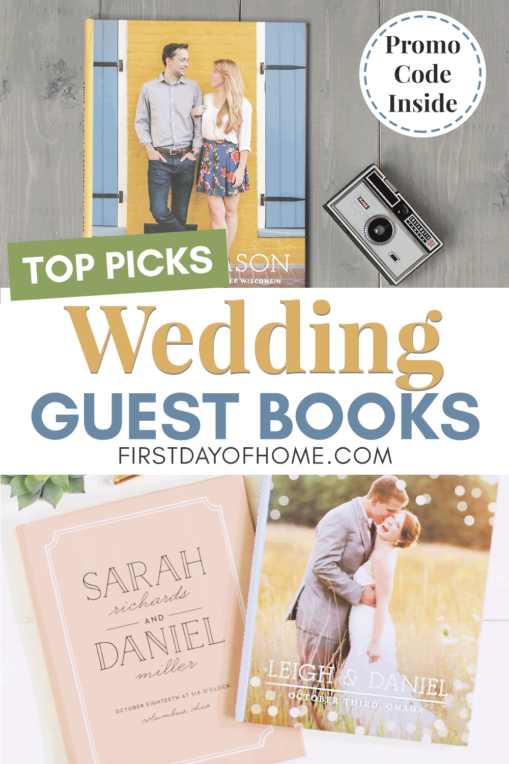 Wedding guest books - top picks from Basic Invite