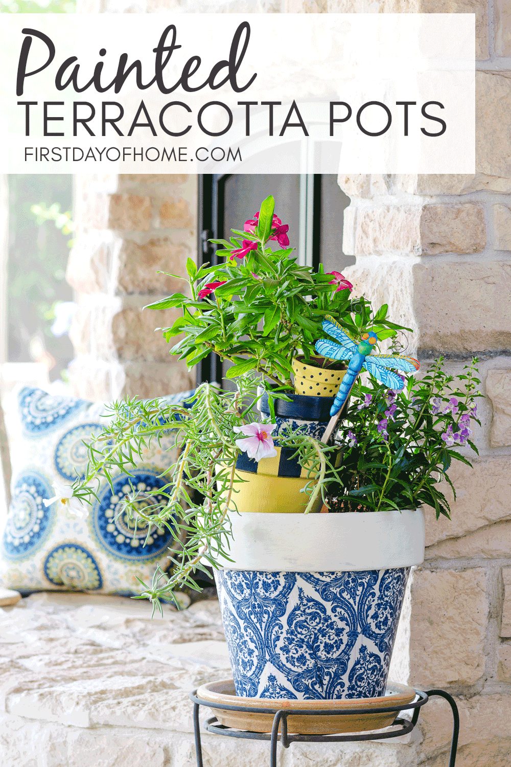 Painting Terracotta Pots Like The Pros, How To Paint Outdoor Ceramic Plant Pots