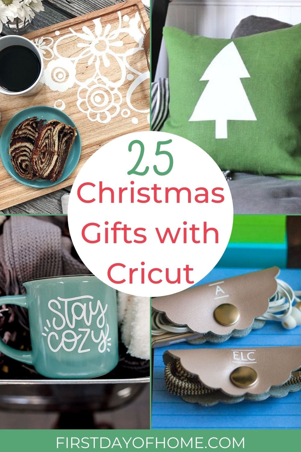25 Christmas gift ideas pin collage with text