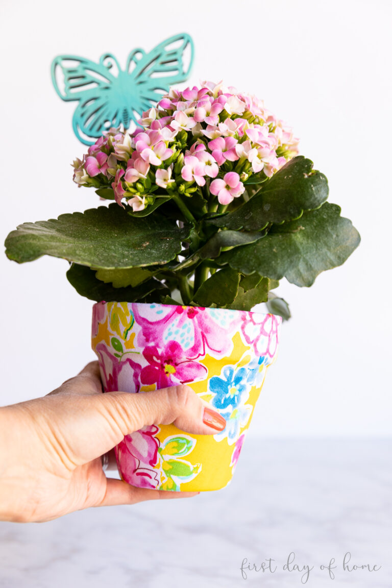 How to Make Beautiful Fabric Covered Flower Pots (2025)