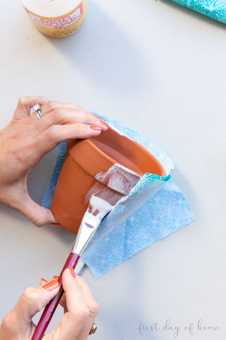 How to Make Beautiful Fabric Covered Flower Pots (2025)