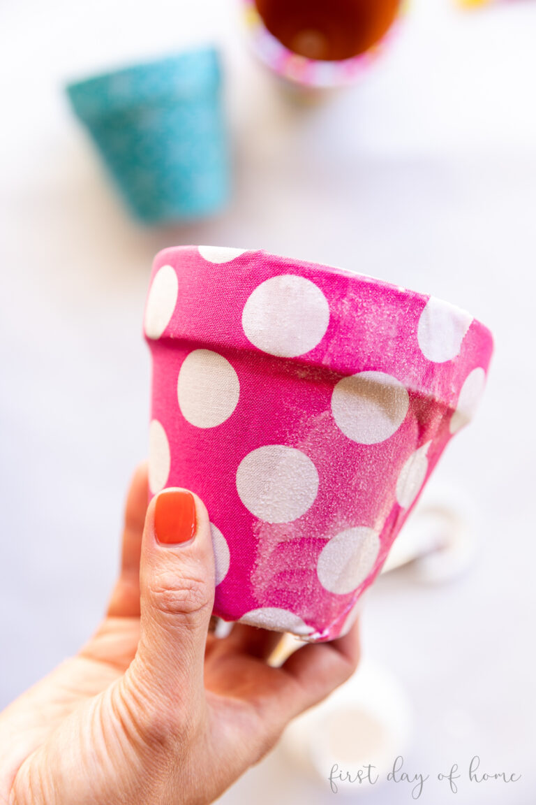 How to Make Beautiful Fabric Covered Flower Pots (2025)