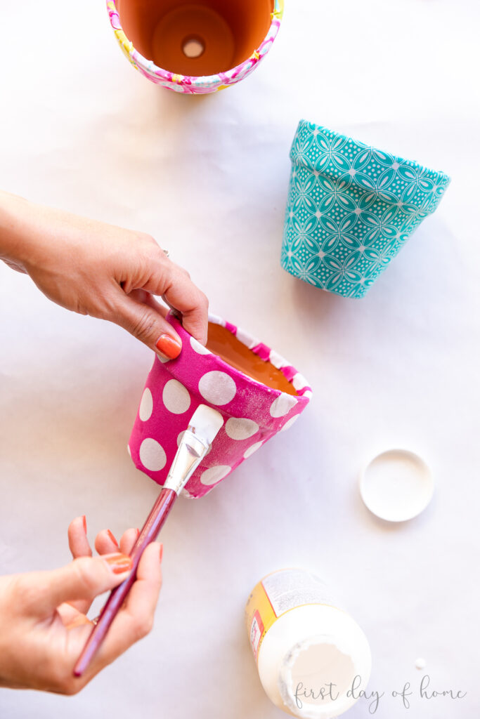 How to Make Beautiful Fabric Covered Flower Pots (2025)