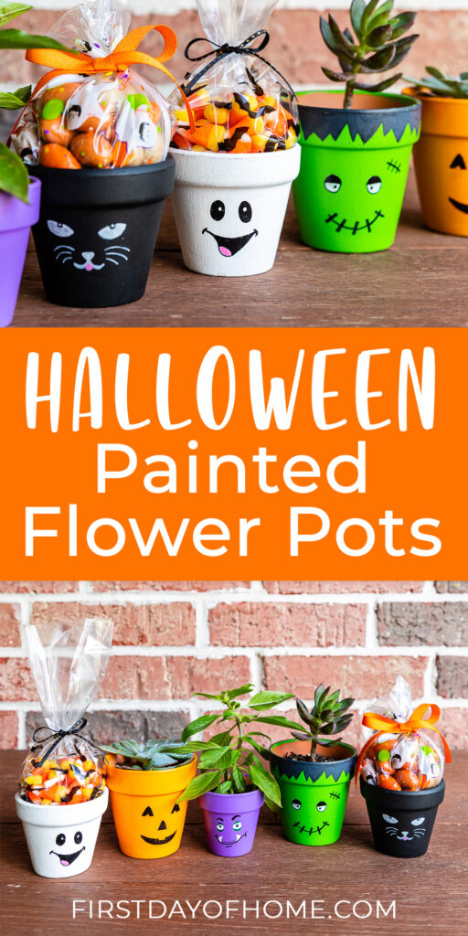 How to Make Halloween Flower Pots | Easy Tutorial