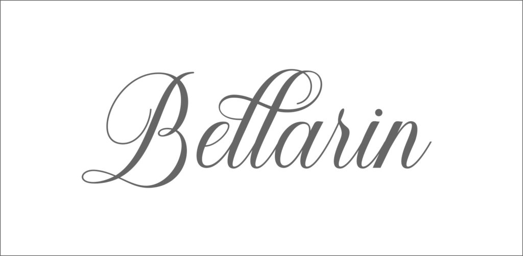 Bellarin font example