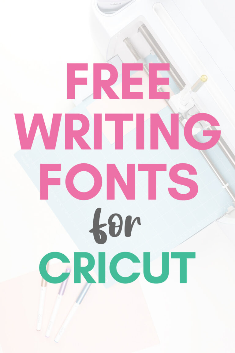 Free Writing Fonts for Cricut: What You Need to Know