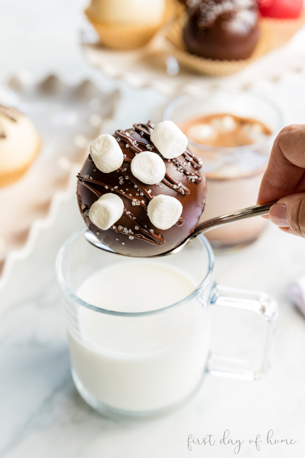 The Ultimate Hot Chocolate Bombs Recipe - First Day of Home