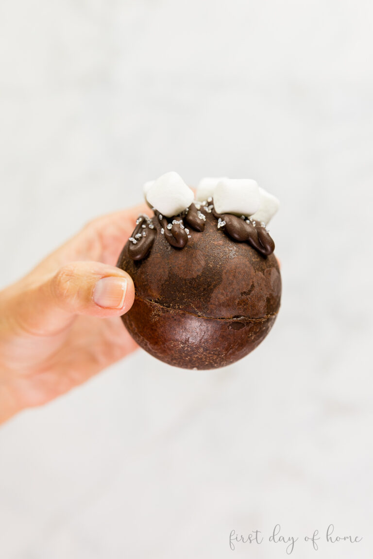 The Ultimate Hot Chocolate Bombs Recipe - First Day of Home