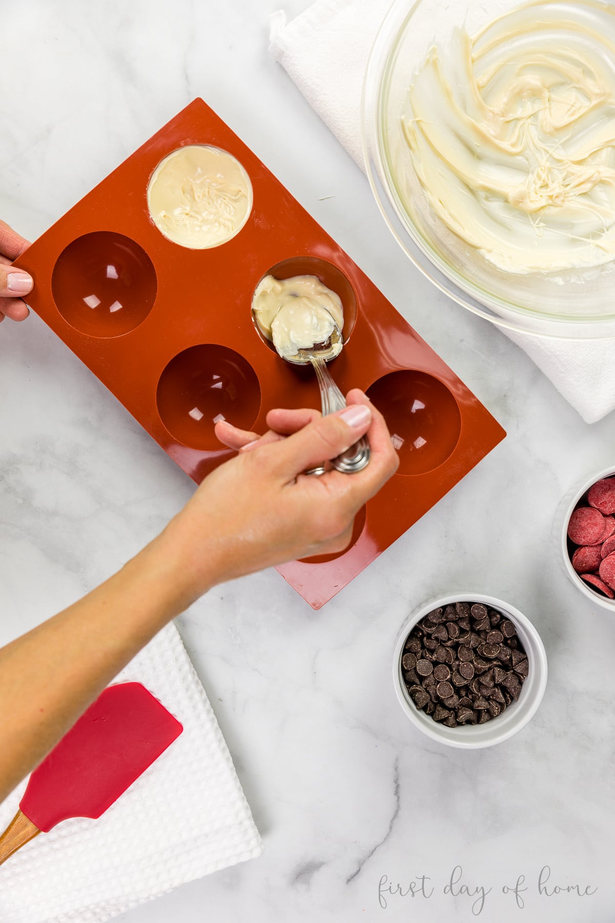 The Ultimate Hot Chocolate Bombs Recipe - First Day of Home