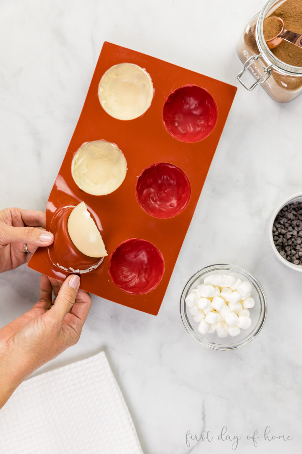The Ultimate Hot Chocolate Bombs Recipe - First Day of Home