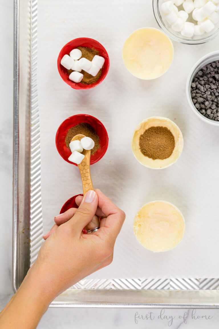 The Ultimate Hot Chocolate Bombs Recipe - First Day of Home
