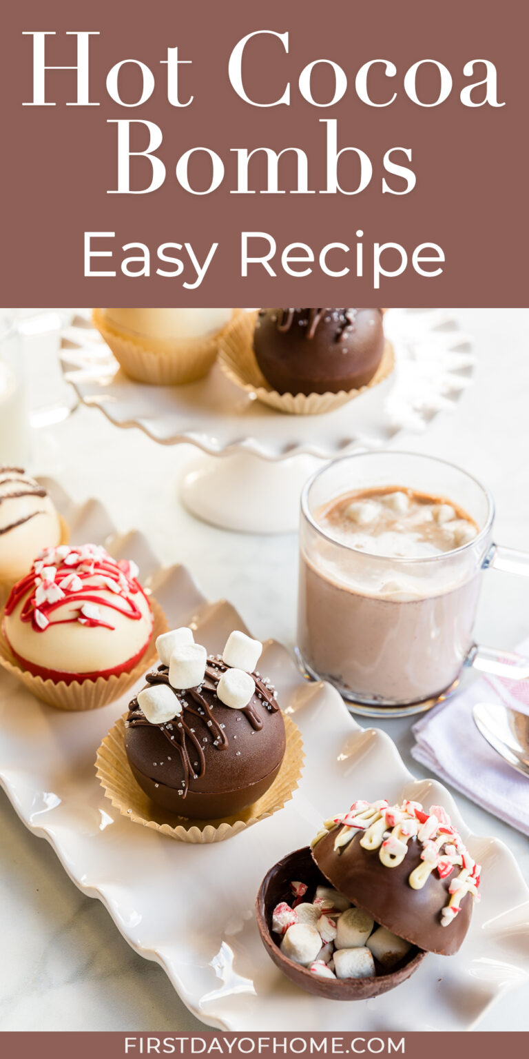 The Ultimate Hot Chocolate Bombs Recipe - First Day of Home