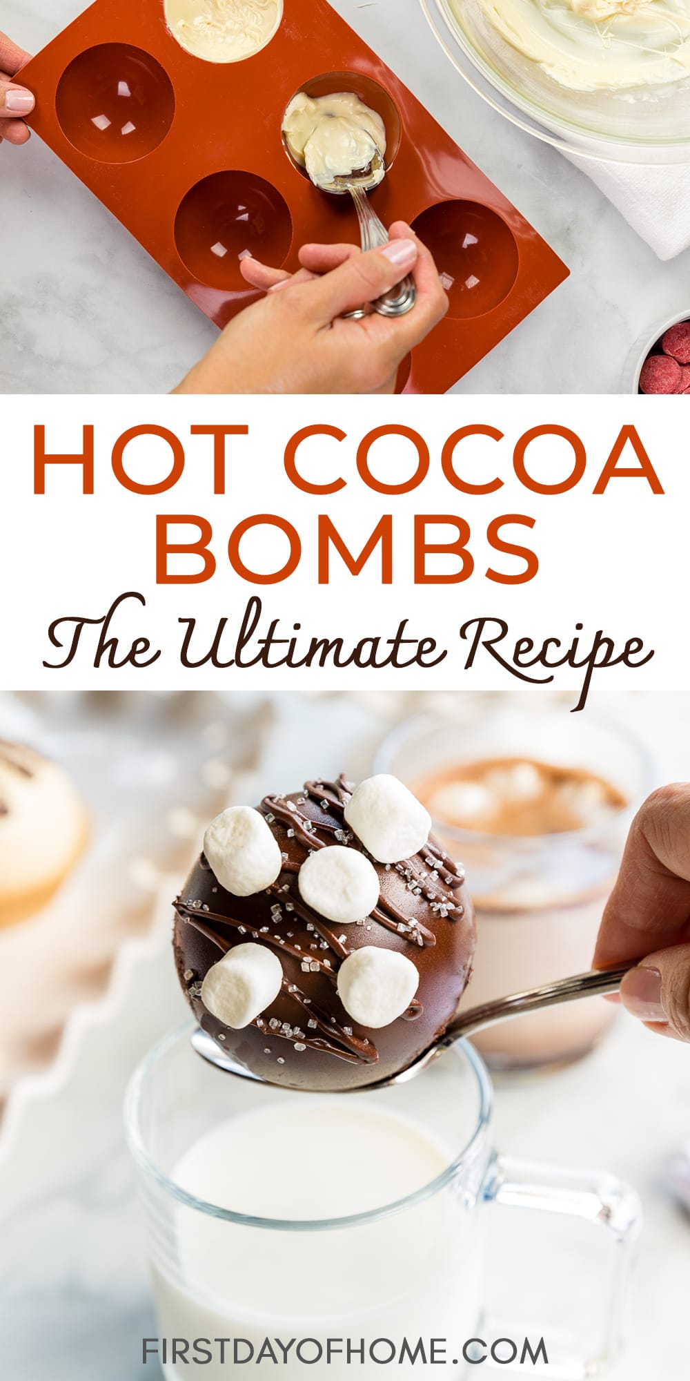 The Ultimate Hot Chocolate Bombs Recipe - First Day of Home