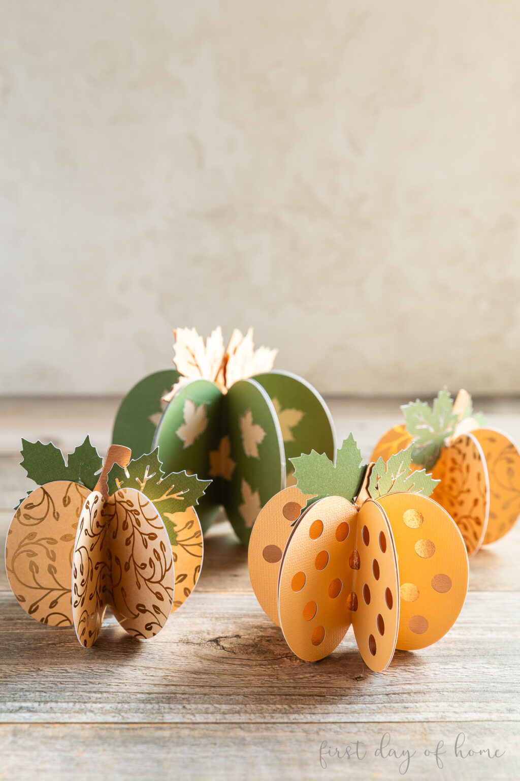 Pumpkin Using Paper Easy Paper Pumpkins to Make in Minutes | Free SVG