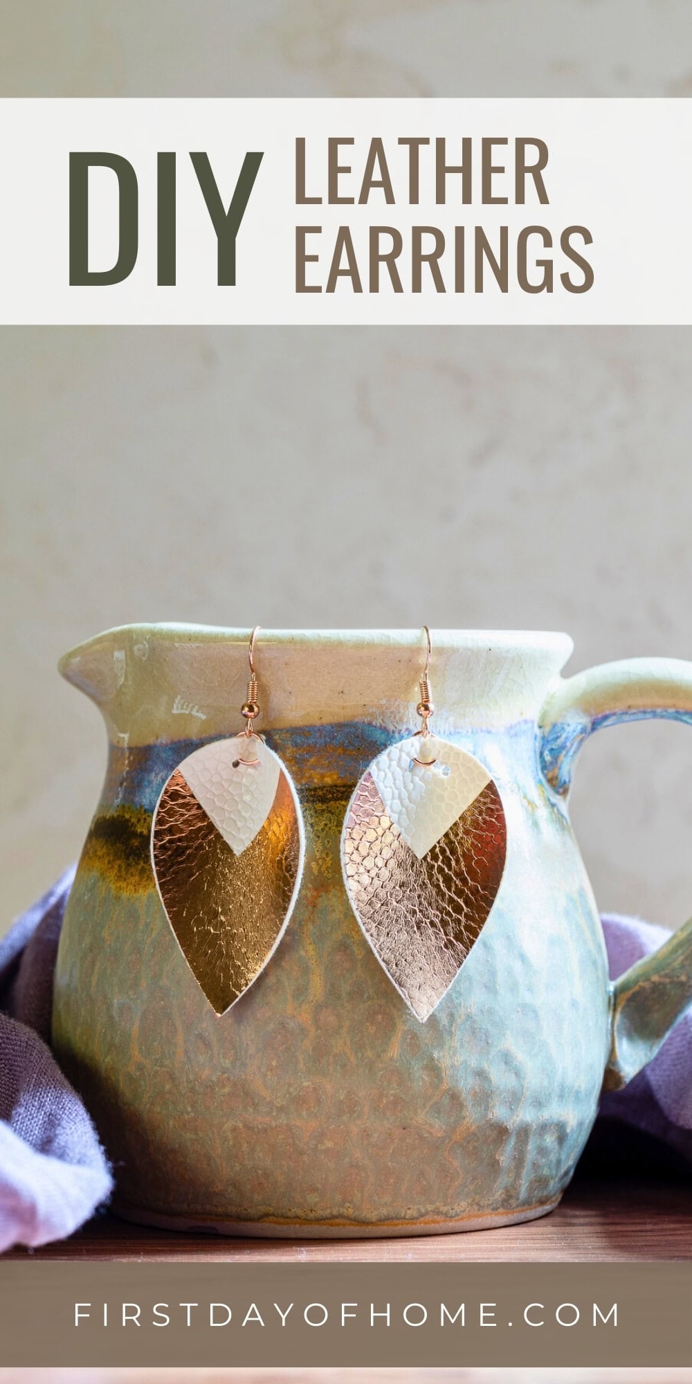 How to Make Earrings with Cricut - Beginner Tutorial