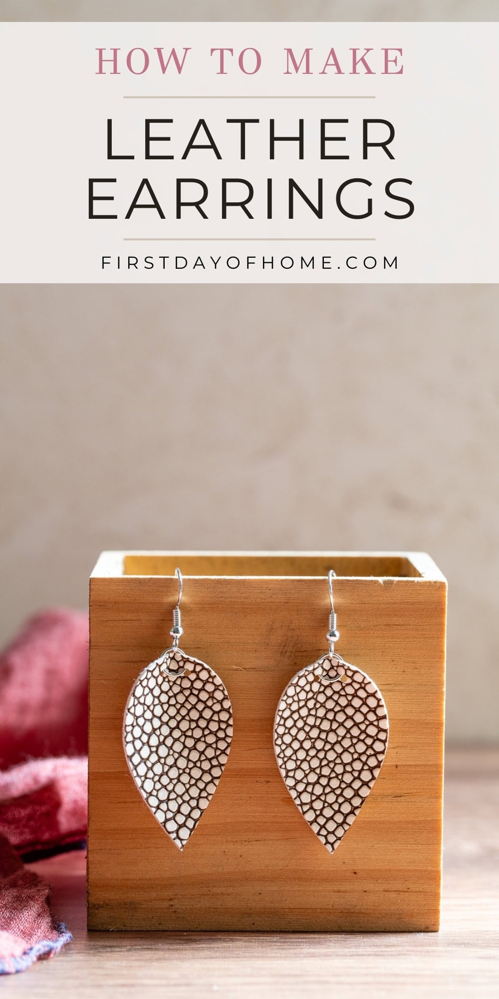How to Make Earrings with Cricut - Beginner Tutorial